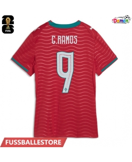 Günstige Portugal Goncalo Ramos #9 Heimtrikot Damen WM 2026 Kurzarm